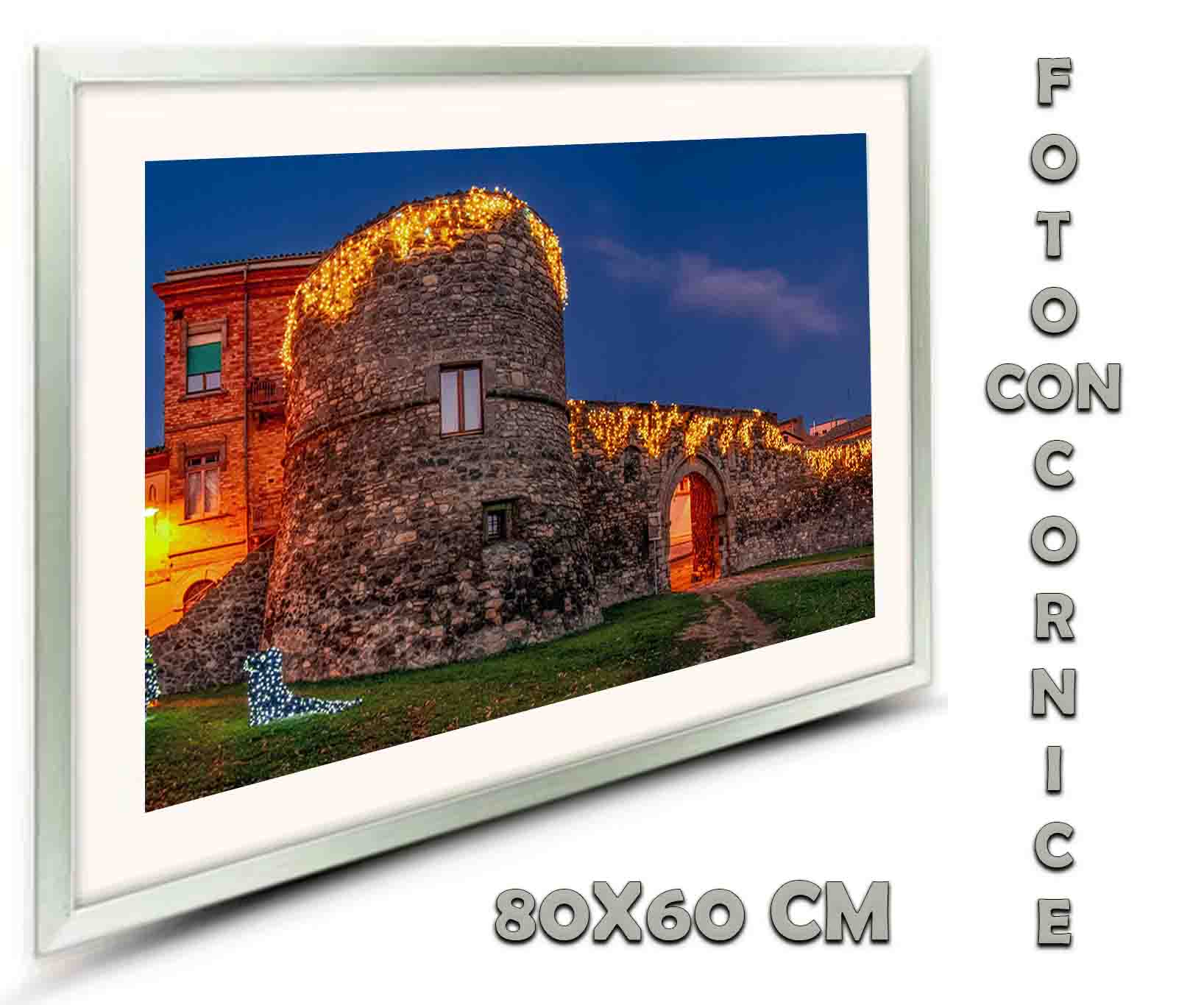 Foto con cornice 80x60 cm - Graphic Revolution Melfi