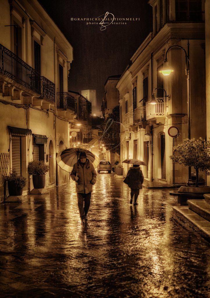 passanti melfi pioggia ronca battista santa maria centro storico castello graphic revolution melfi