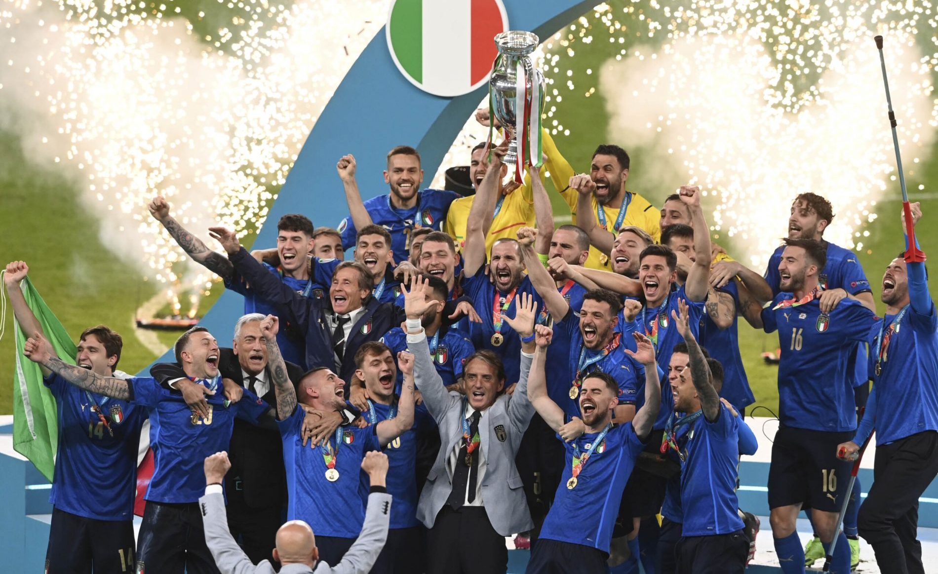 Italia Campione d'Europa 2021 i festeggiamenti a Melfi in Basilicata